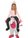 Girls Ride On Unicorn Costume - costumesupercenter.com