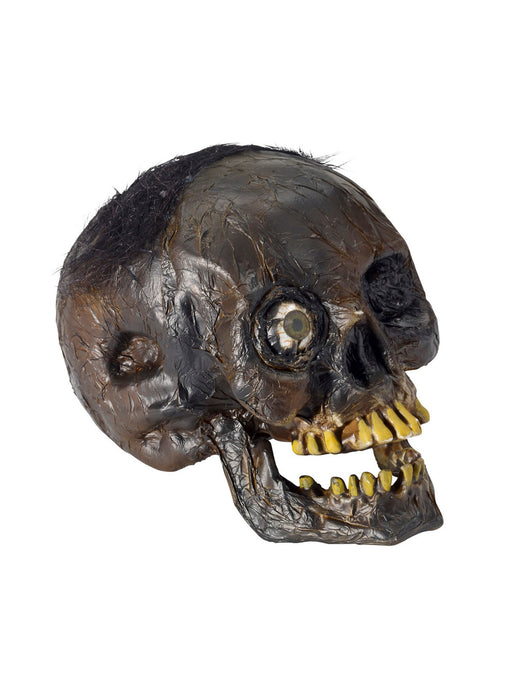 Creepy Rotten Head Decoration - costumesupercenter.com
