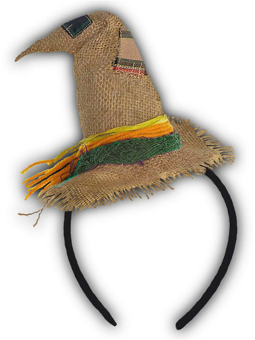Miniature Scarecrow Headband Hat - costumesupercenter.com