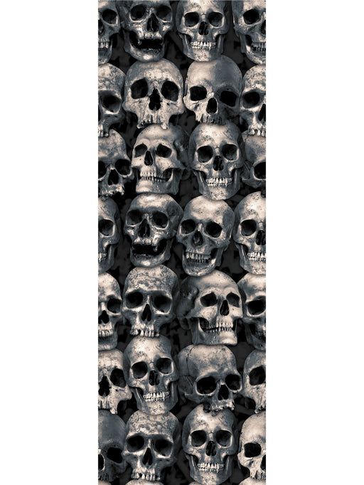 47x20 inch Skull Wall Backdrop Classic Decoration - costumesupercenter.com