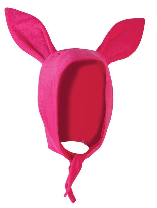 Pink Bunny Hood - costumesupercenter.com