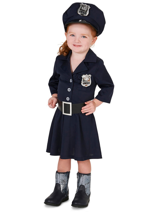 Kid's Police Girl Costume - costumesupercenter.com