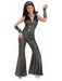 Women's Adult Disco Jumpsuit Costume - costumesupercenter.com