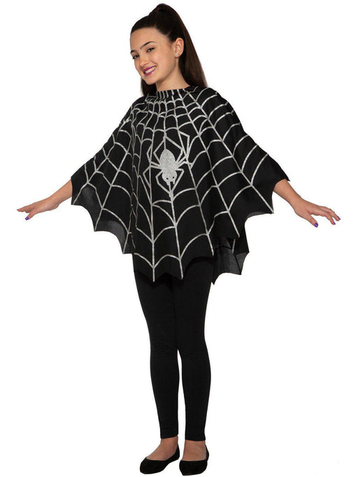 Kid's Spider Poncho Costume - costumesupercenter.com