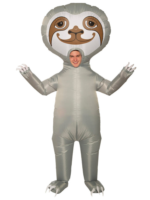 Sloth Inflatable Costume for Adults - costumesupercenter.com