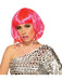Adult Pink Light Up Wig Accessory - costumesupercenter.com