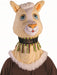 Adult Llama Mascot Head Mask - costumesupercenter.com