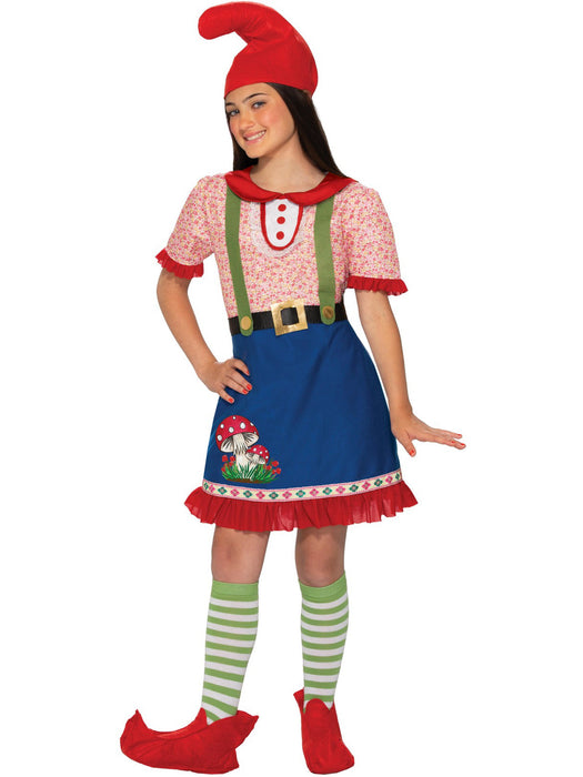 Girls Fern The Gnome Costume - costumesupercenter.com