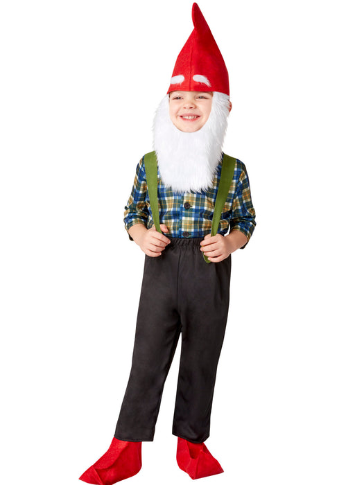Toddler Boys Basil The Gnome Costume - costumesupercenter.com