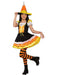 Girl's Little Miss Candy Corn Classic Costume - costumesupercenter.com