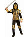 Child Golden Ninja Costume - costumesupercenter.com