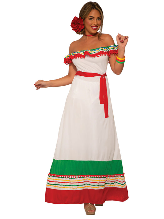 Women's Fiesta Party Dress - costumesupercenter.com