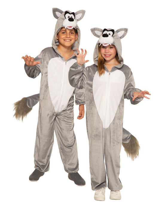 Wolf Jumpsuit Costume for Child - costumesupercenter.com