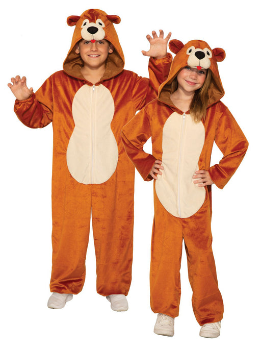 Teddy Bear Jumpsuit Costume for Child - costumesupercenter.com