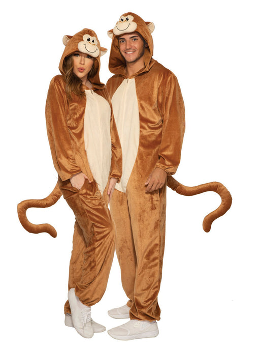 Adult Monkey Zipsters Costume - costumesupercenter.com