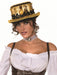 Adult Gold Sequin Spiked Top Hat - costumesupercenter.com