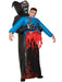 Inflatable Ride-On Reaper Adult Costume - costumesupercenter.com