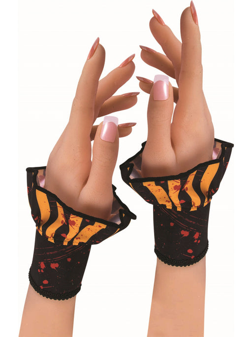 Adult Sinister Circus Cuffs Accessory - costumesupercenter.com