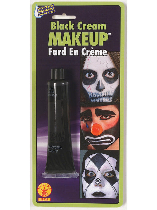 Black Cream Face Paint Makeup - costumesupercenter.com