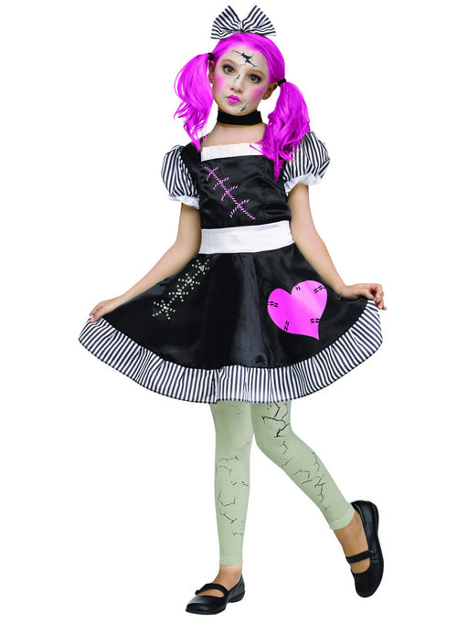 Girls Broken Doll Costume - costumesupercenter.com