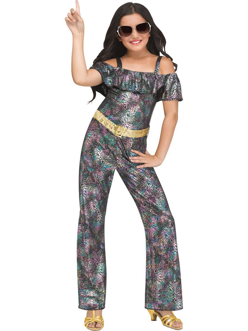 Disco Diva Costume for Girls - costumesupercenter.com