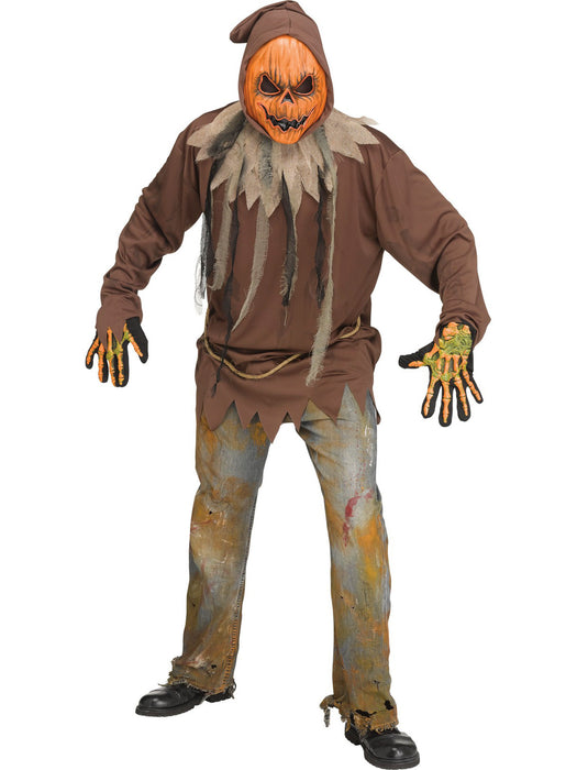 E.L. Light-Up Pumpkin Costume for Men - costumesupercenter.com