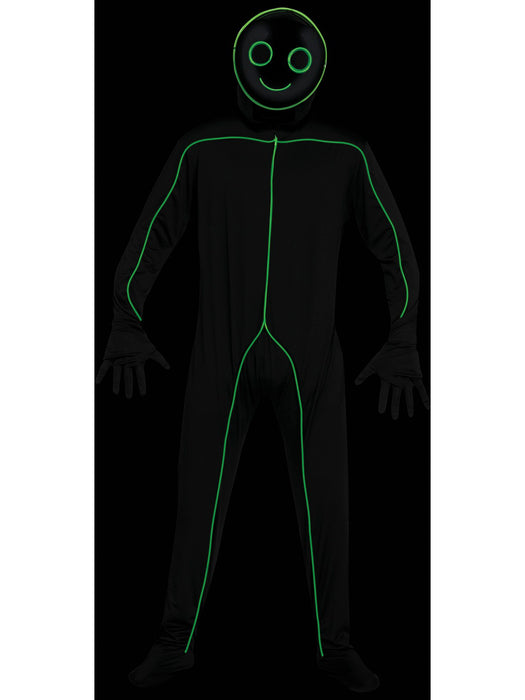EL LU Stick Figure Costume for Men - costumesupercenter.com