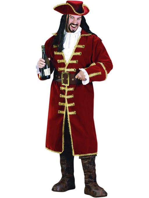 Captain Black Heart Adult Costume - costumesupercenter.com