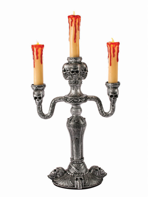 14-inch Light Up Candelabra with LED Flames - costumesupercenter.com