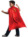 Boys' Batman and Superman Reversible Cape - costumesupercenter.com
