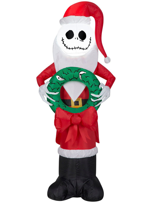 Jack Skellington's Wreath Inflatable - costumesupercenter.com