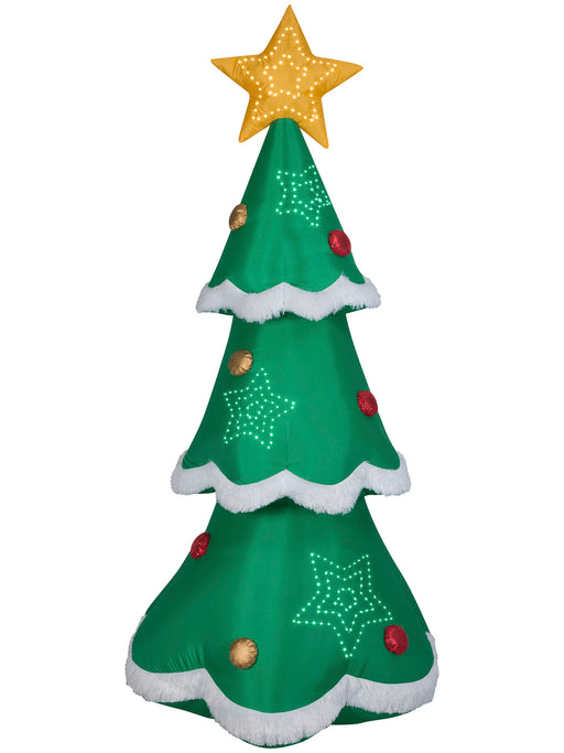 7.5 Ft. Airblown Inflatable Christmas Tree - costumesupercenter.com