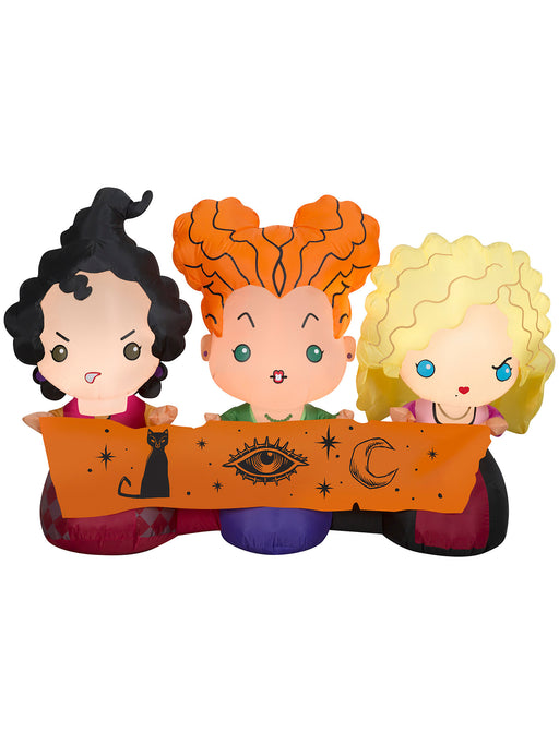 3.5 Ft. Airblown Inflatable Hocus Pocus Sisters - costumesupercenter.com
