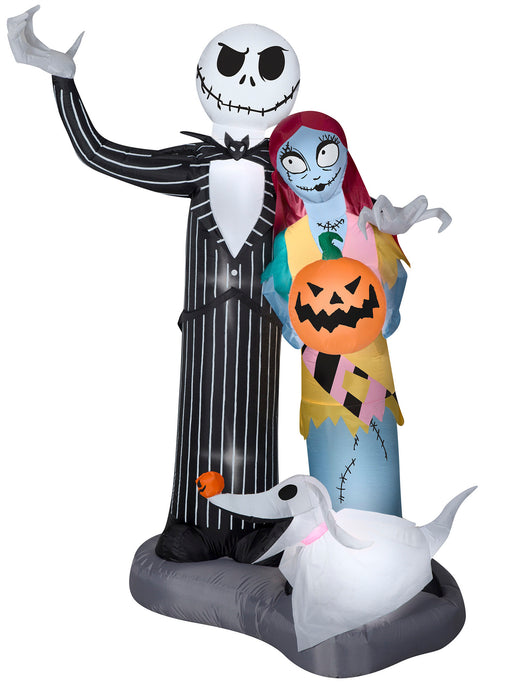 6 Ft. Airblown Inflatable The Nightmare Before Christmas Jack & Friends - costumesupercenter.com