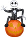 3.5 Ft. Airblown Inflatable The Nightmare Before Christmas Jack & Pumpkin - costumesupercenter.com