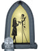 7 Ft. Airblown Inflatable The Nightmare Before Christmas Jack and Sally Silhouette - costumesupercenter.com