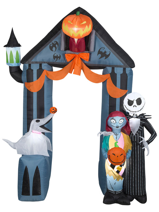 9 Ft. Airblown Inflatable The Nightmare Before Christmas Archway - costumesupercenter.com