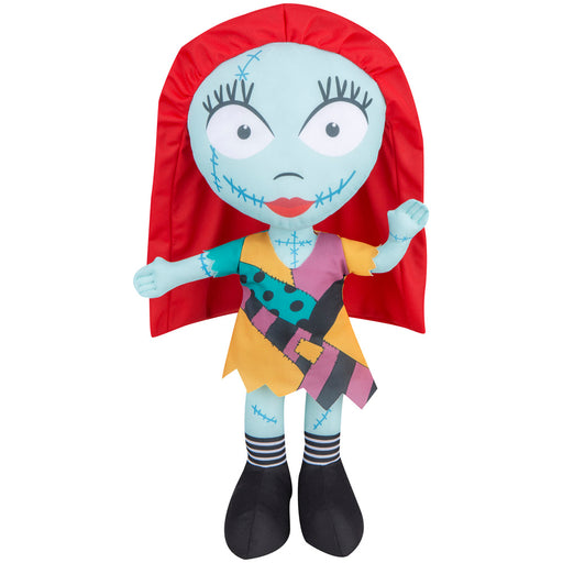 18-inch The Nightmare Before Christmas Big Head Sally Plush Front Door Greeter - costumesupercenter.com