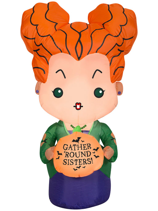 3.5 Ft. Airblown Inflatable Hocus Pocus Winifred - costumesupercenter.com