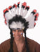 Deluxe Native American Headdress Adult - costumesupercenter.com