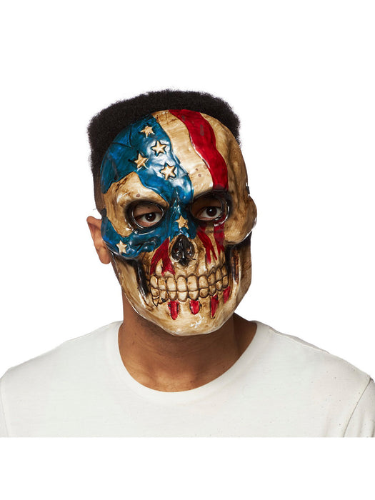 Skull Nation Skeletal Mask - costumesupercenter.com