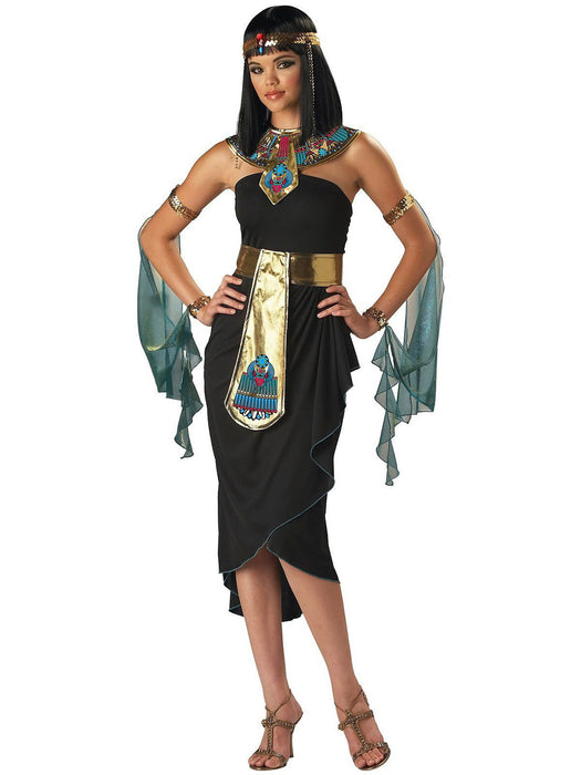 Adult Black Cleopatra Costume - costumesupercenter.com