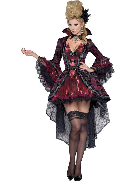 Womens Sexy Victorian Vamp Costume - costumesupercenter.com