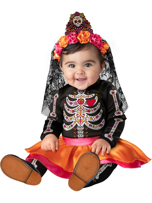Sugar Skull Sweetie Costume for Infant - costumesupercenter.com