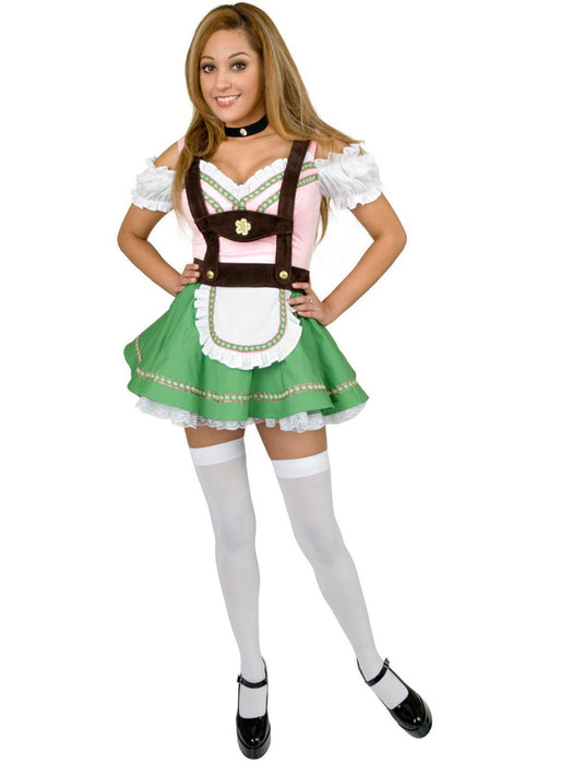 Bavarian Maiden Beer Girl Gretchen Adult Costume - costumesupercenter.com