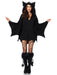 Women's Sexy Cozy Bat Costume - costumesupercenter.com