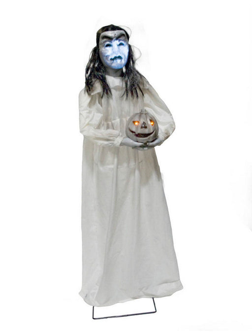 Vintage Scary Girl Halloween Prop Decoration - costumesupercenter.com