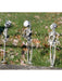 Staked Skeleton Set (3) - costumesupercenter.com