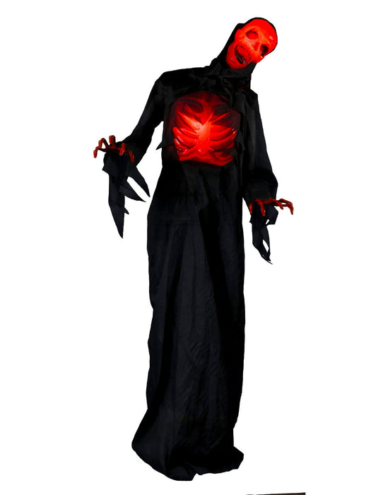 Red Demon Animated Prop Decoration - costumesupercenter.com