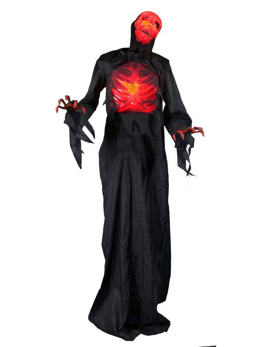 Red Demon Animated Prop Decoration - costumesupercenter.com